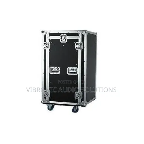 12U Mixer Rack Case With Shock Mount