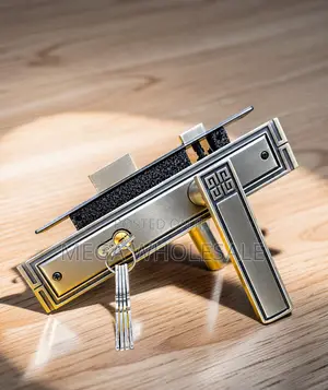 Heavy Duty Door Lock Set With Modern Handles for Residential Doors