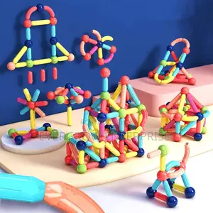 96pcs Kids Magnetic Sticks
