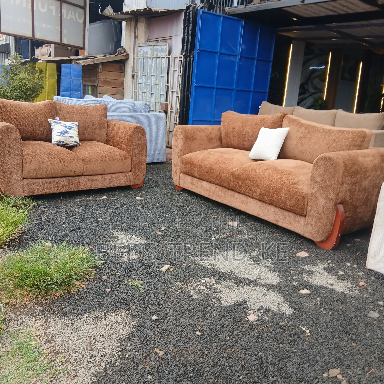 Five Seater Sofas (3,2) Spring Cushions