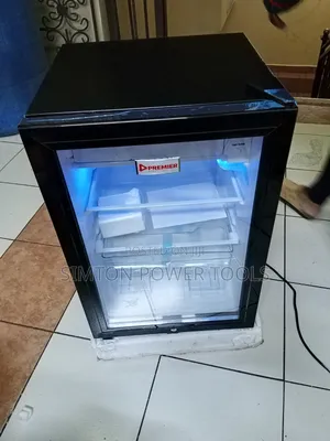 Premier Glass Door Showcase Mini Refrigerator
