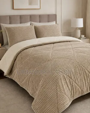 1. Plain Velvet Woolen Duvet 7×8 Ft