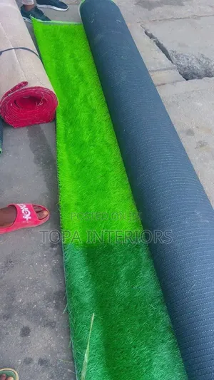 Durable 20mm Thick Green Outdoor Rugs Artificial Grass Carpets