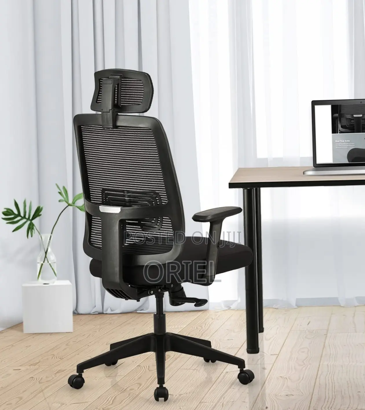 Lumbar Support Office Chair : Adjustable Back Support Office Chair