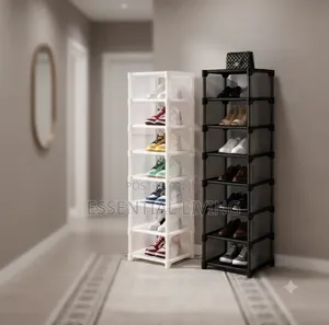 8-Tier Shoe Shelf Organizer for Entryway Space-Saving 8-Tier