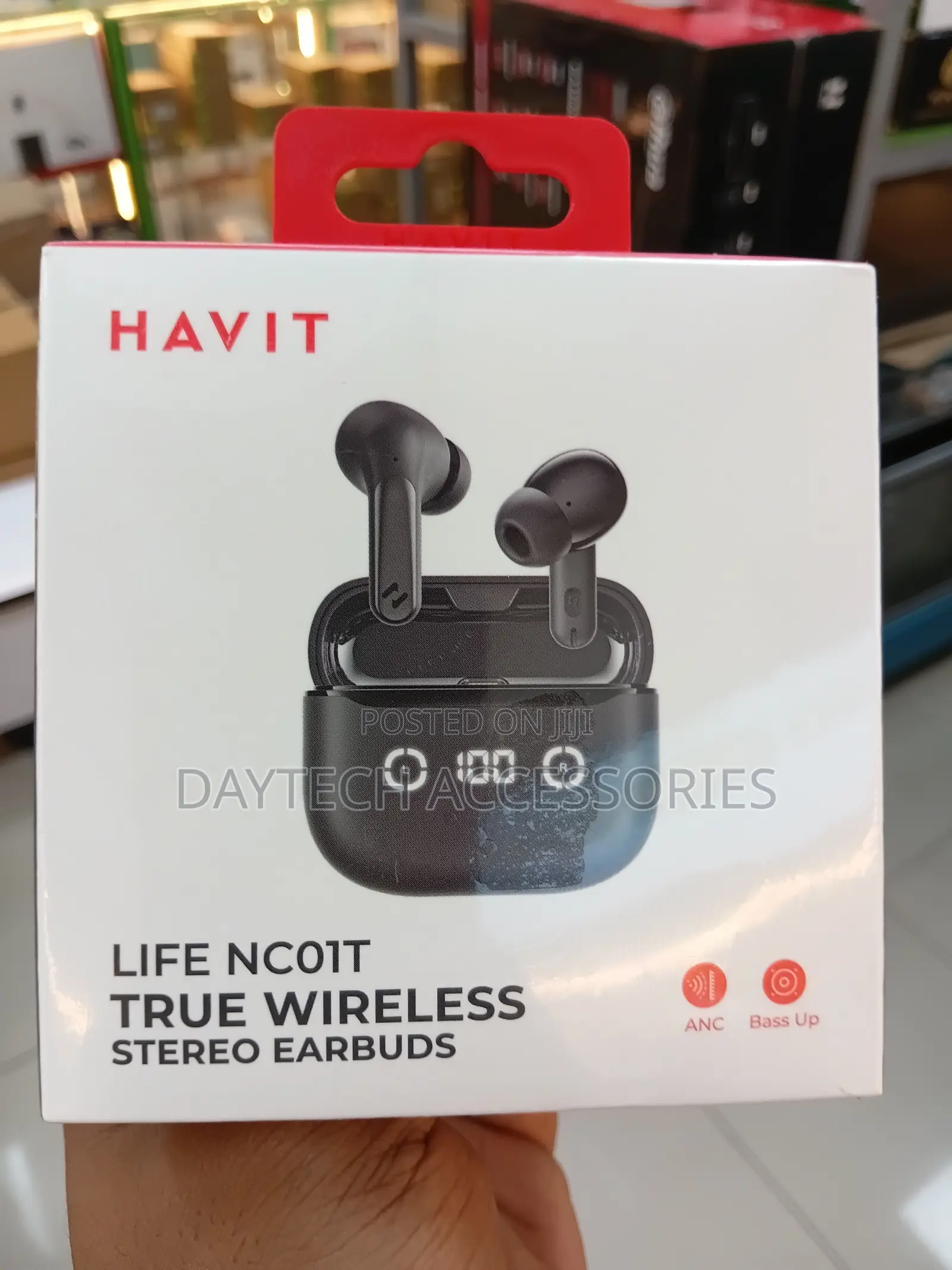 Havit TW984 Black ANC TWS Bluetooth Wireless Stereo Earbuds