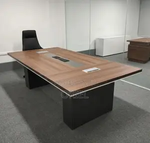 12-Seater Office Boardroom Table : Large Office Meeting Room Table