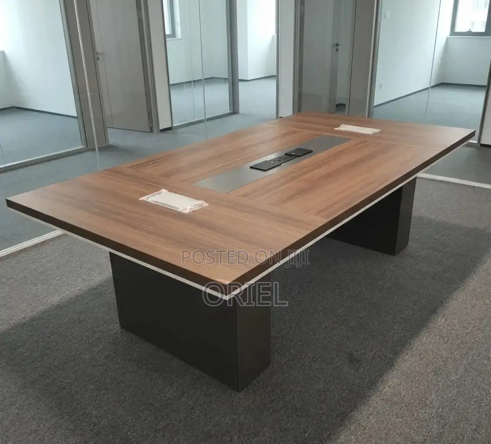 12-Seater Office Boardroom Table : Large Office Meeting Room Table
