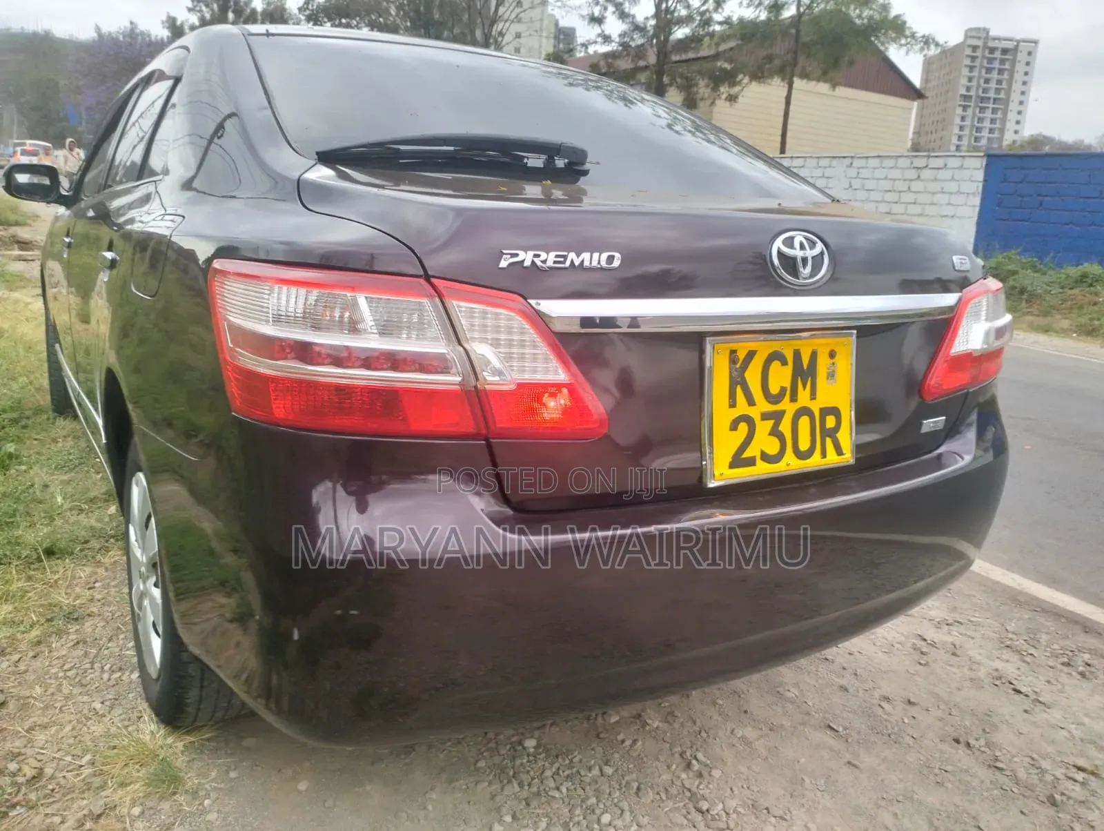 Toyota Premio 1.8 FWD 2010 Burgundy