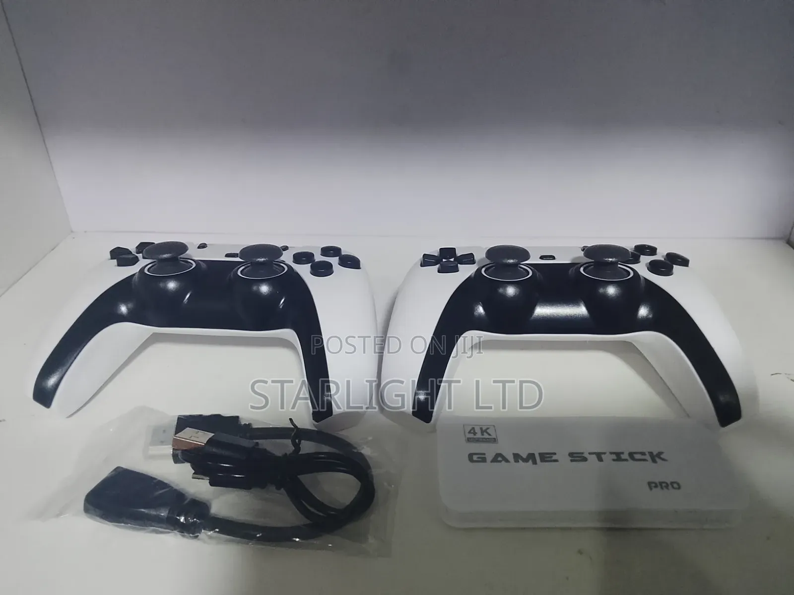  Game Stick Pro With Dual Wireless Controllers