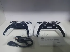  Game Stick Pro With Dual Wireless Controllers