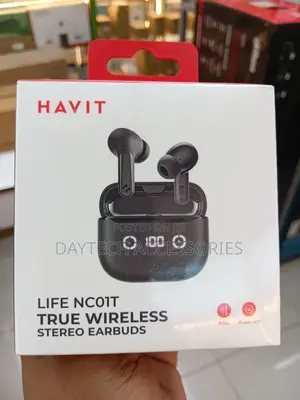 Havit TW984 ANC True Wireless Stereo Earbuds - Black