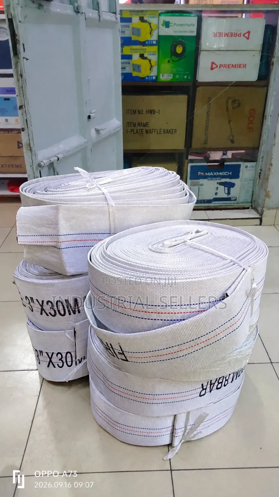 30M Heavy-Duty Layflat Water Discharge Hose – Water Pump Irrigation