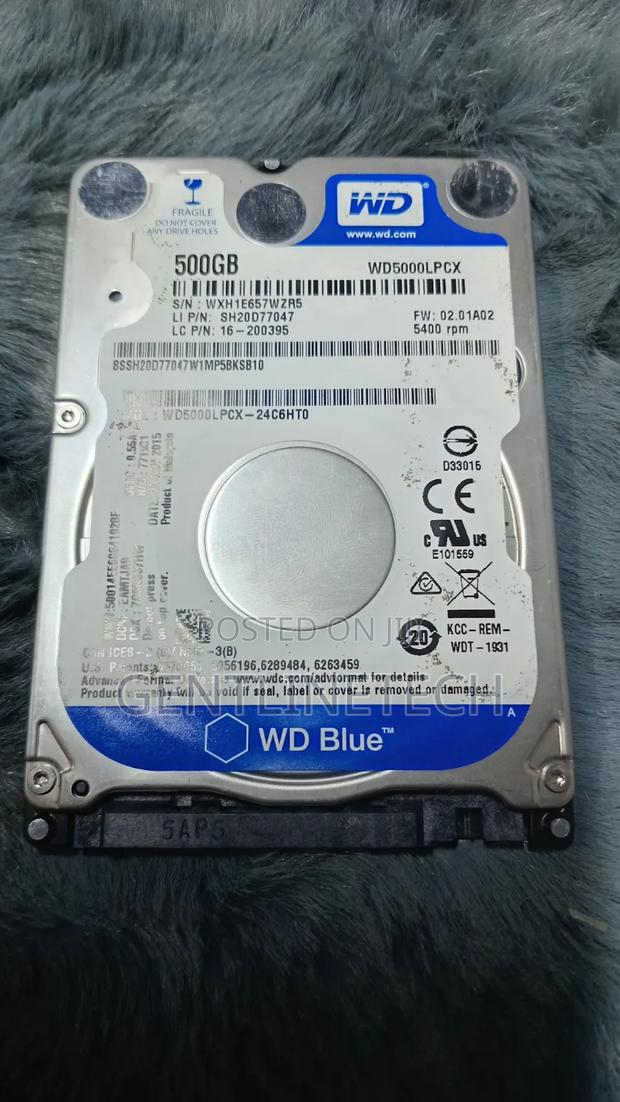 WD Elements 500gb Internal - main view