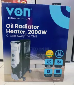 Von Oil Radiator Heater 2000W