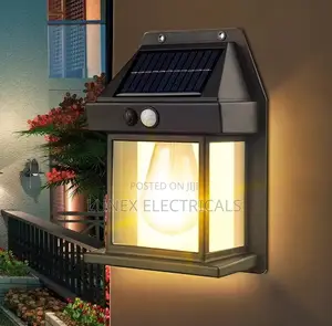 Energy-Saving Motion-Sensor Solar Wall Lights Waterproof Outdoor Light