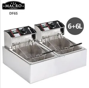 Macro Double Deep Fryer(12ltrs)