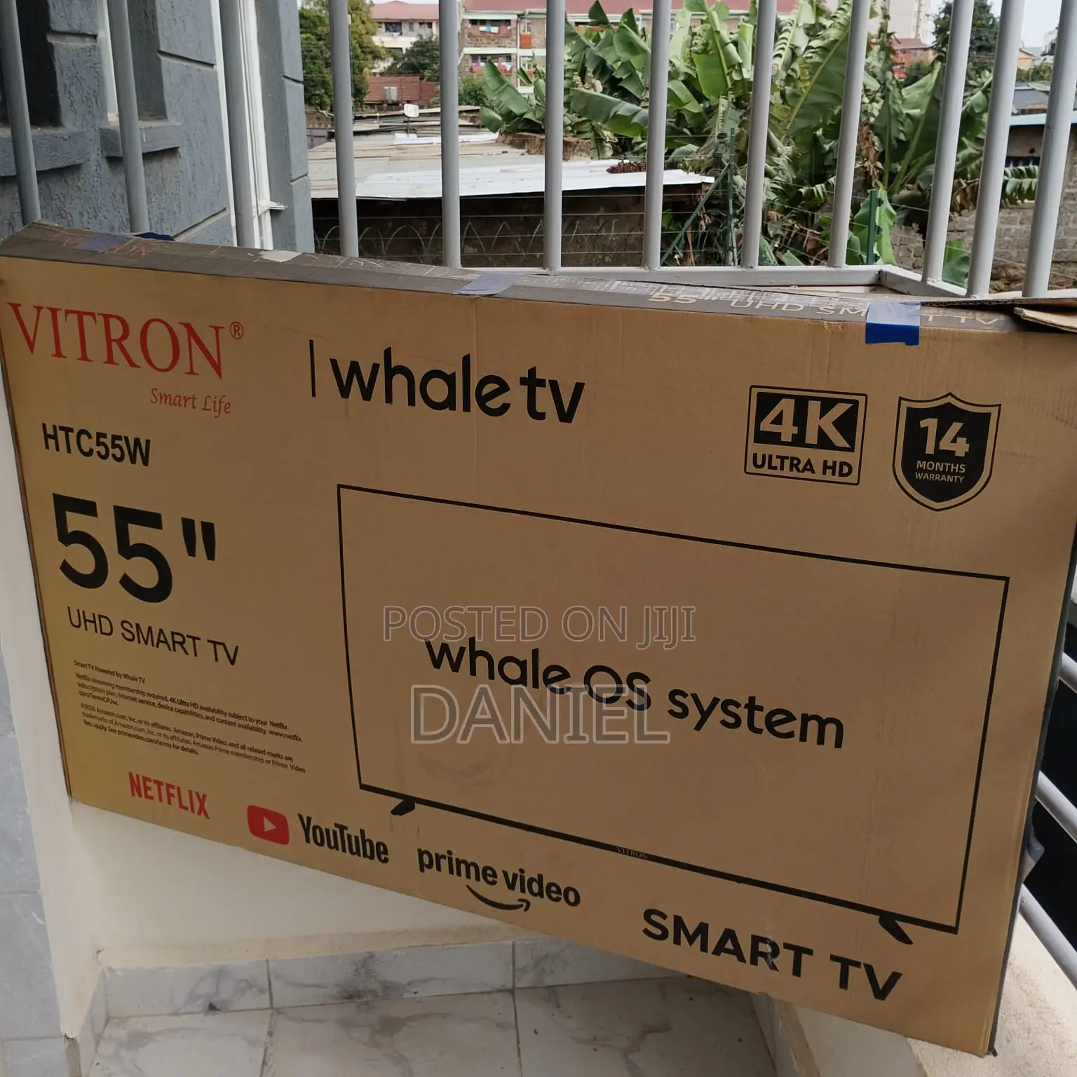 One Month Used 55 Inches WHALE TV.