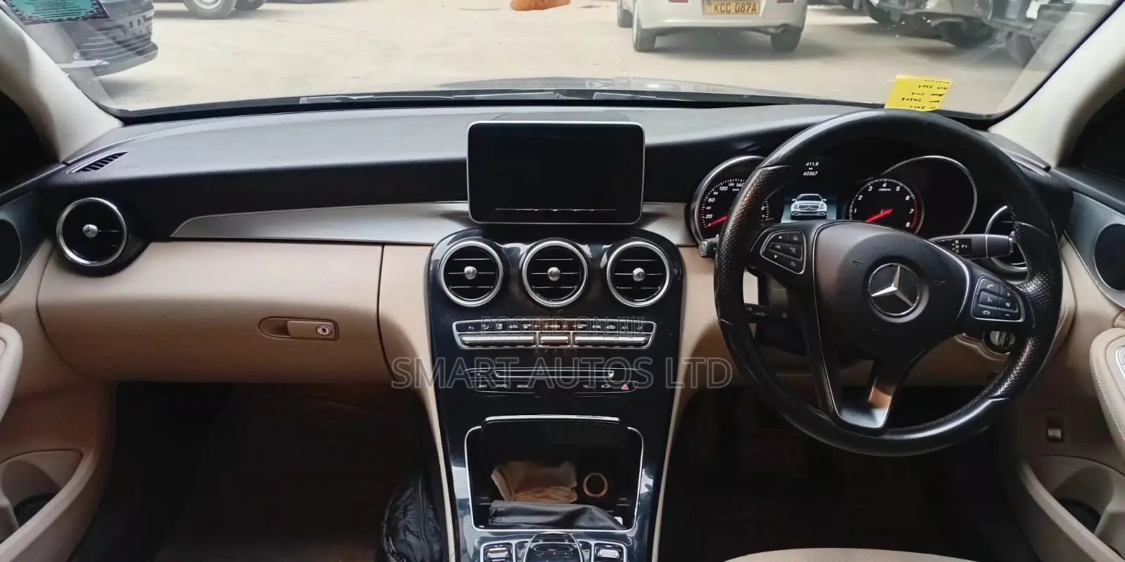 Mercedes-Benz C200 2015 Blue