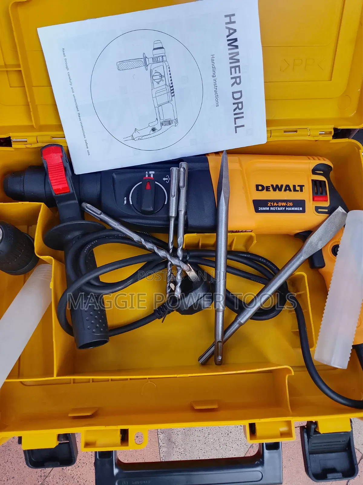 Heavy Duty Dewalt Electric Rotary Hammer/800w Dewalt Rotary Hammer