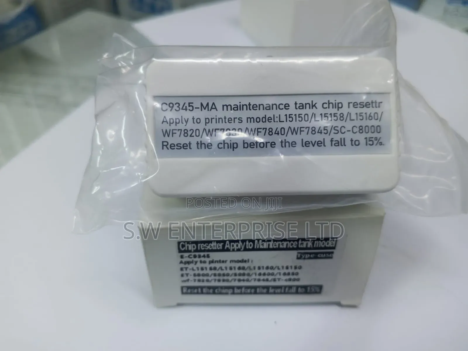 C9345-Ma Maintenance Tank Chip Resetter
