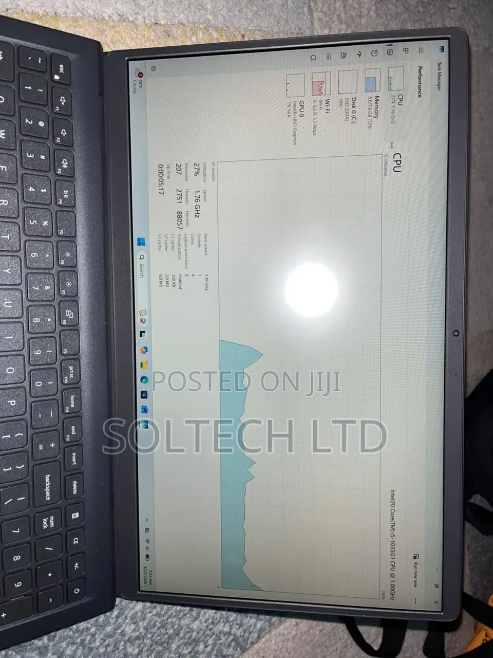 Laptop Dell Inspiron 15 3511 8GB Intel Core i5 SSD 256GB