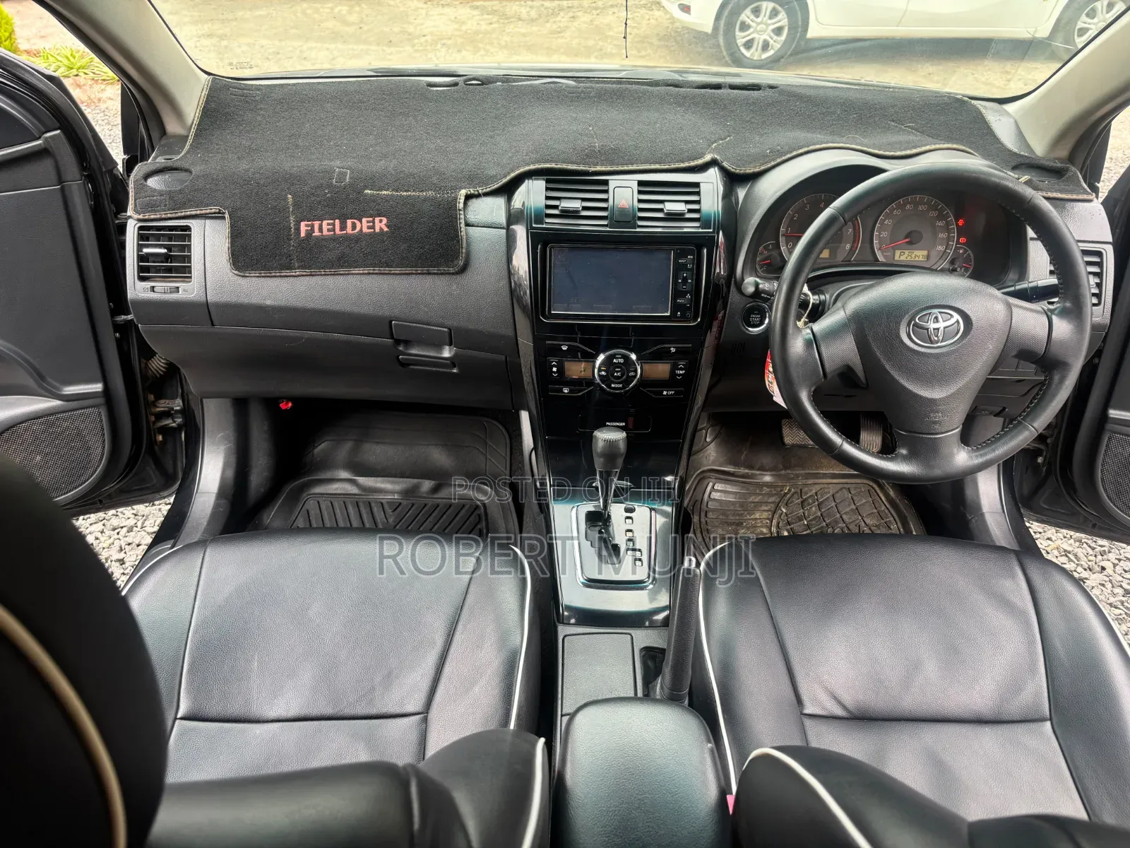 Toyota Corolla Fielder 2012 Black