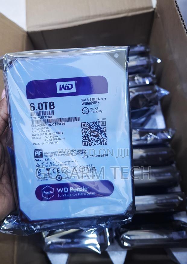 6TB Internal Surveillance HDD High Performance Storage for CCTV System - main view