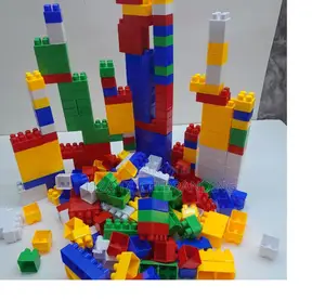 130-Piece Large Toddler Building Blocks Set, STEM Toy for Kids 1-5yrs