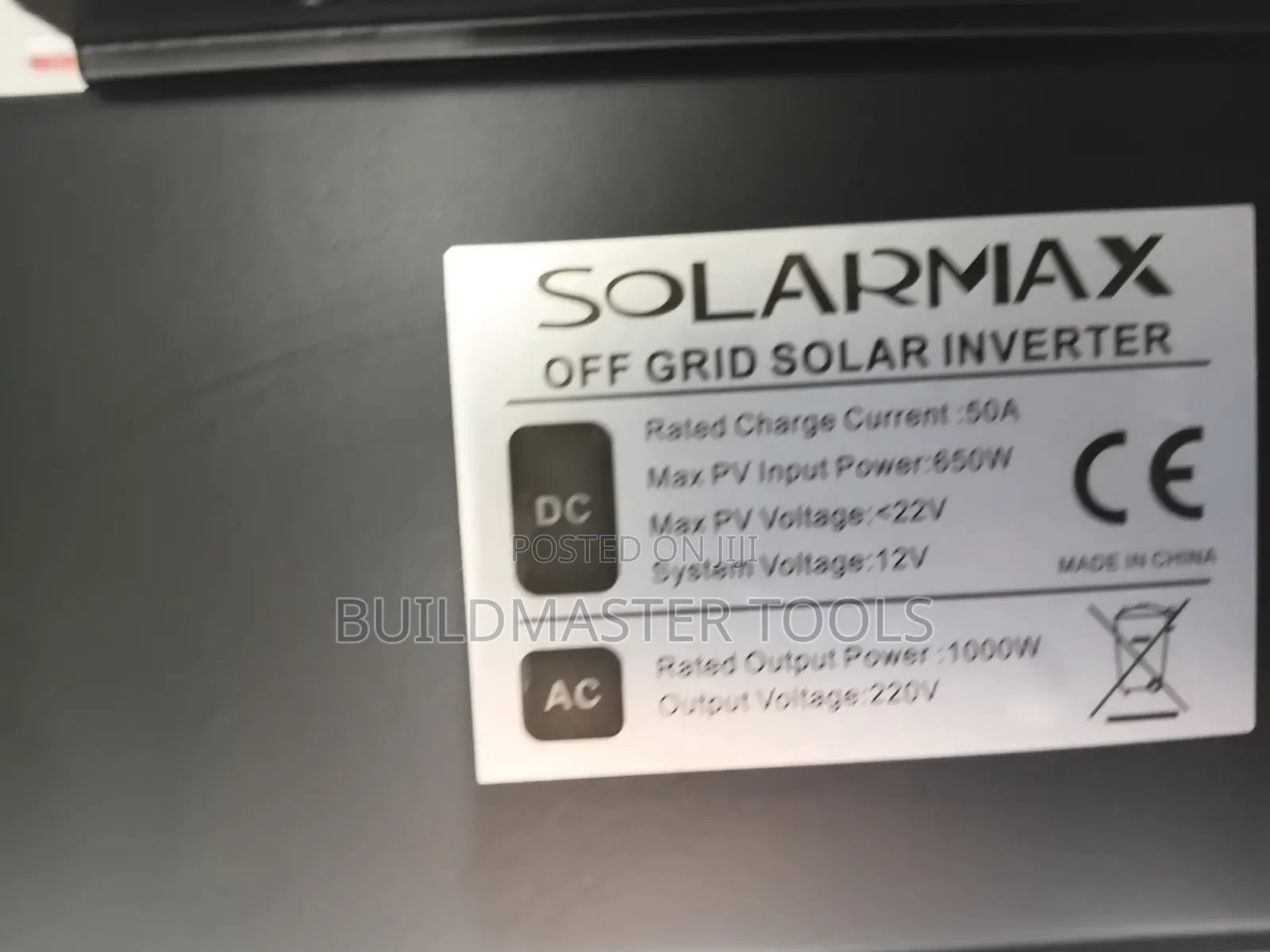 Solarmax MX12V-1.0KW Off-Grid Solar Inverter