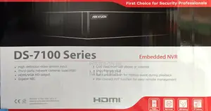Hikvision 8-Channel NVR Video Recorder Hikvision Ds-7108ni-Q1/8ports