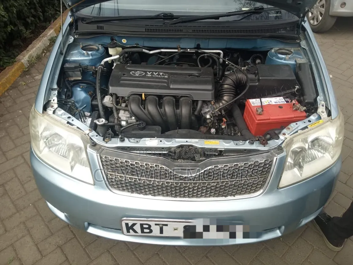 Toyota Corolla Fielder 2005 Silver