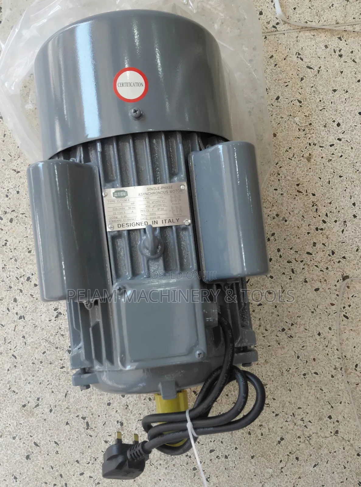 STCL YL112M-4 Single Phase Low Speed 1450RPM Electric Motor