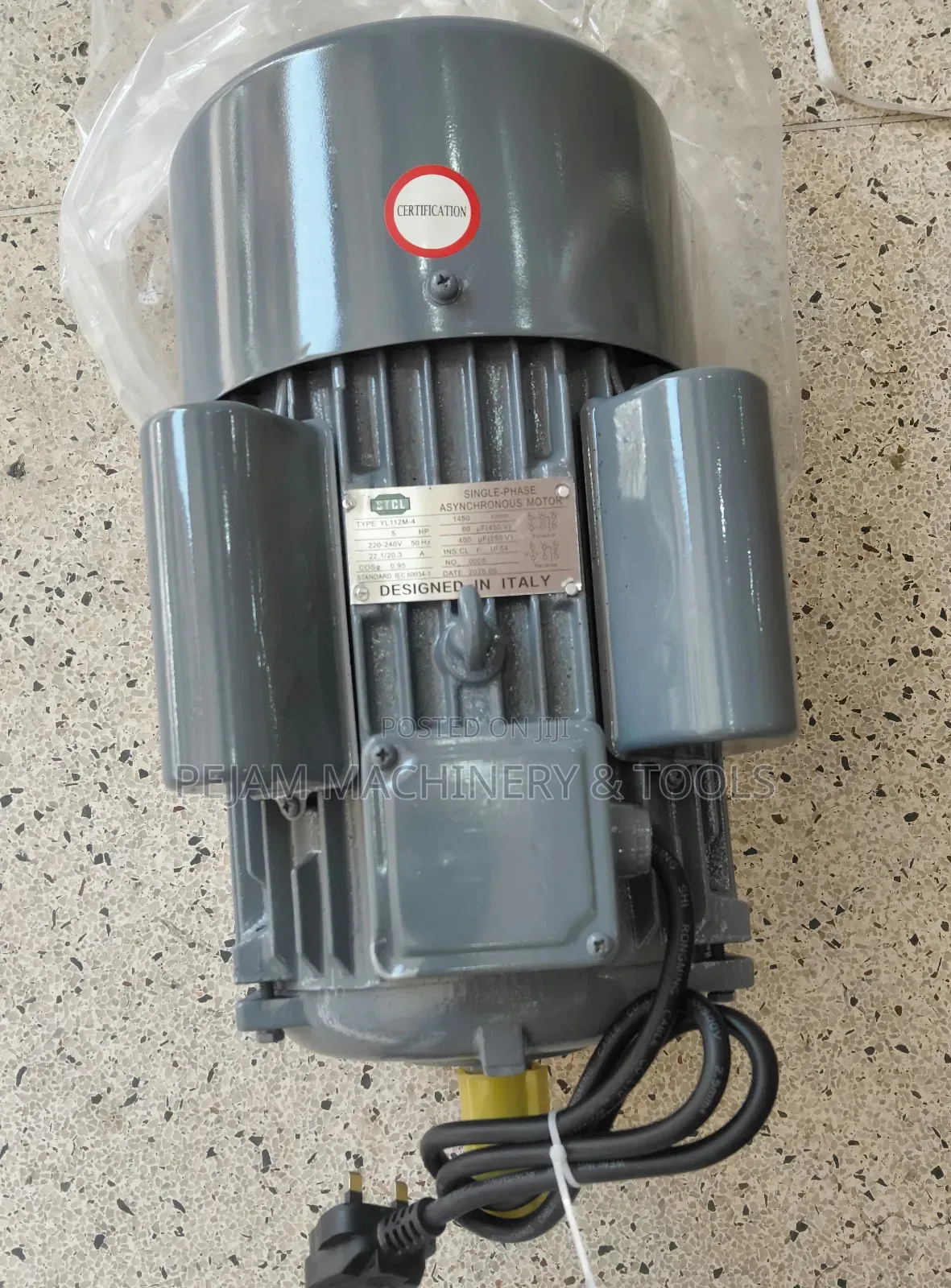 STCL YL112M-4 Single Phase Low Speed 1450RPM Electric Motor
