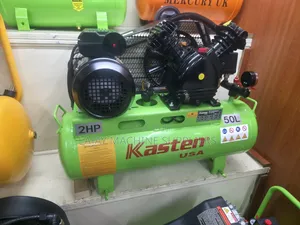Kasten USA 50-Liter, 2HP Belt-Driven Electric Air Compressor.