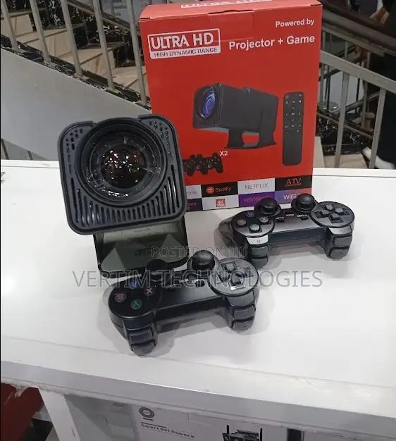 Hy320 Android Wifi Projector With Built-in Gaming Console