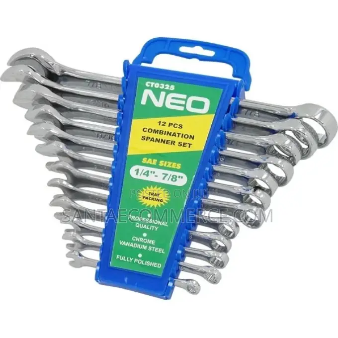 Neo Professional 12pc SAE Combination Spanner Set – CT0325