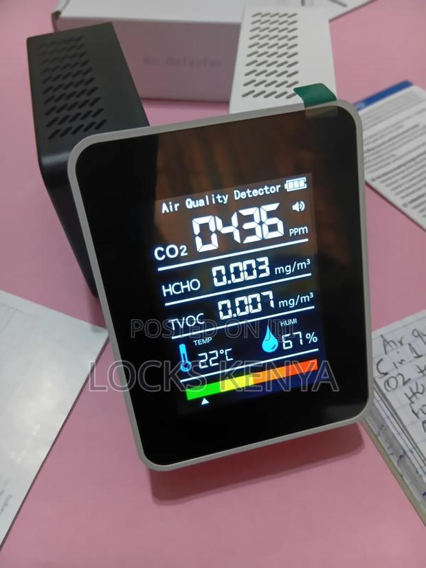 Simple Operation CO2 Detector - main view