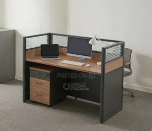 1-Seater Staff Office Workstation : Staff Computer Workstation