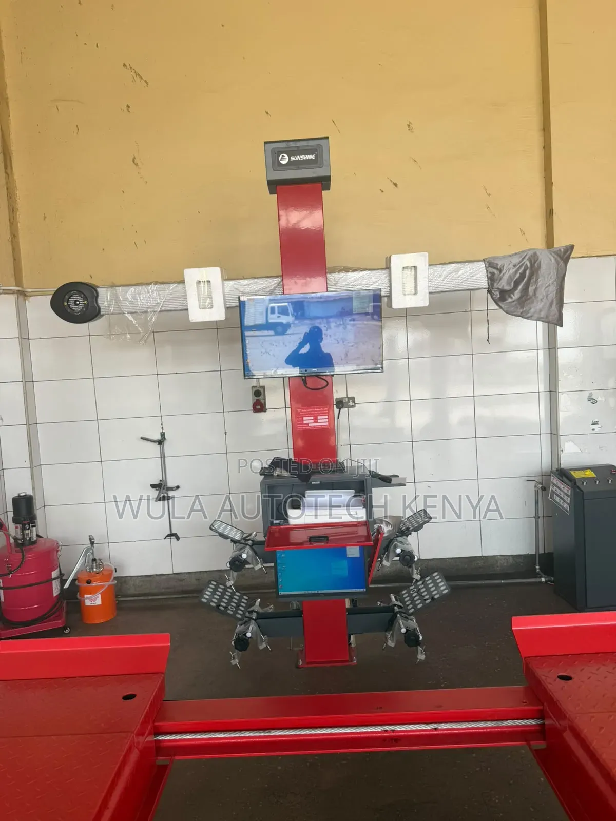 Real Time Alignment Data and Adjustment Guidance S-M5 Machine Sunshine