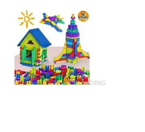 130-Piece Large Toddler Building Blocks Set, STEM Toy