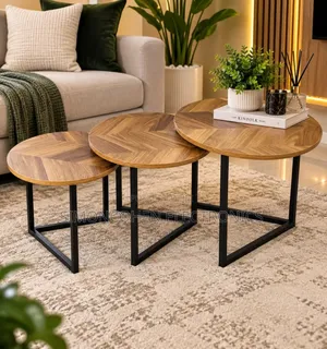 Modern 3 in 1 Executive Pure Marble Table