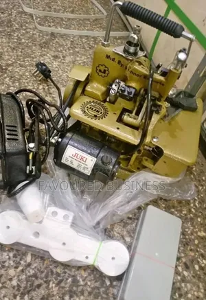 Commercial Duty Overlock Juki Sewing Machine / Electric Juki Overlock