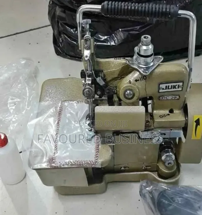 Commercial Duty Overlock Juki Sewing Machine / Electric Juki Overlock