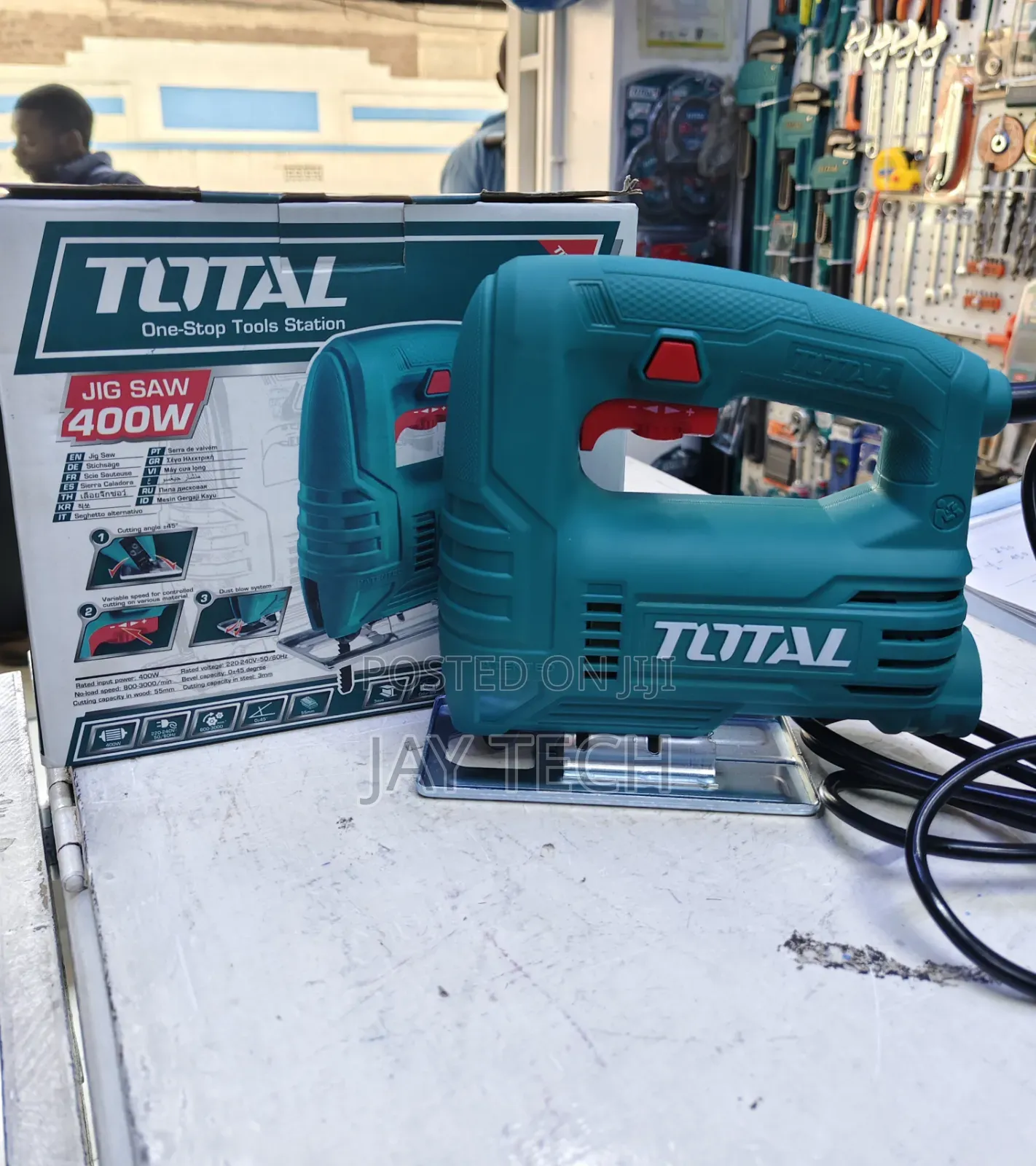 TOTAL 400W Electric Jig Saw Machine (Model TS) - Brand New