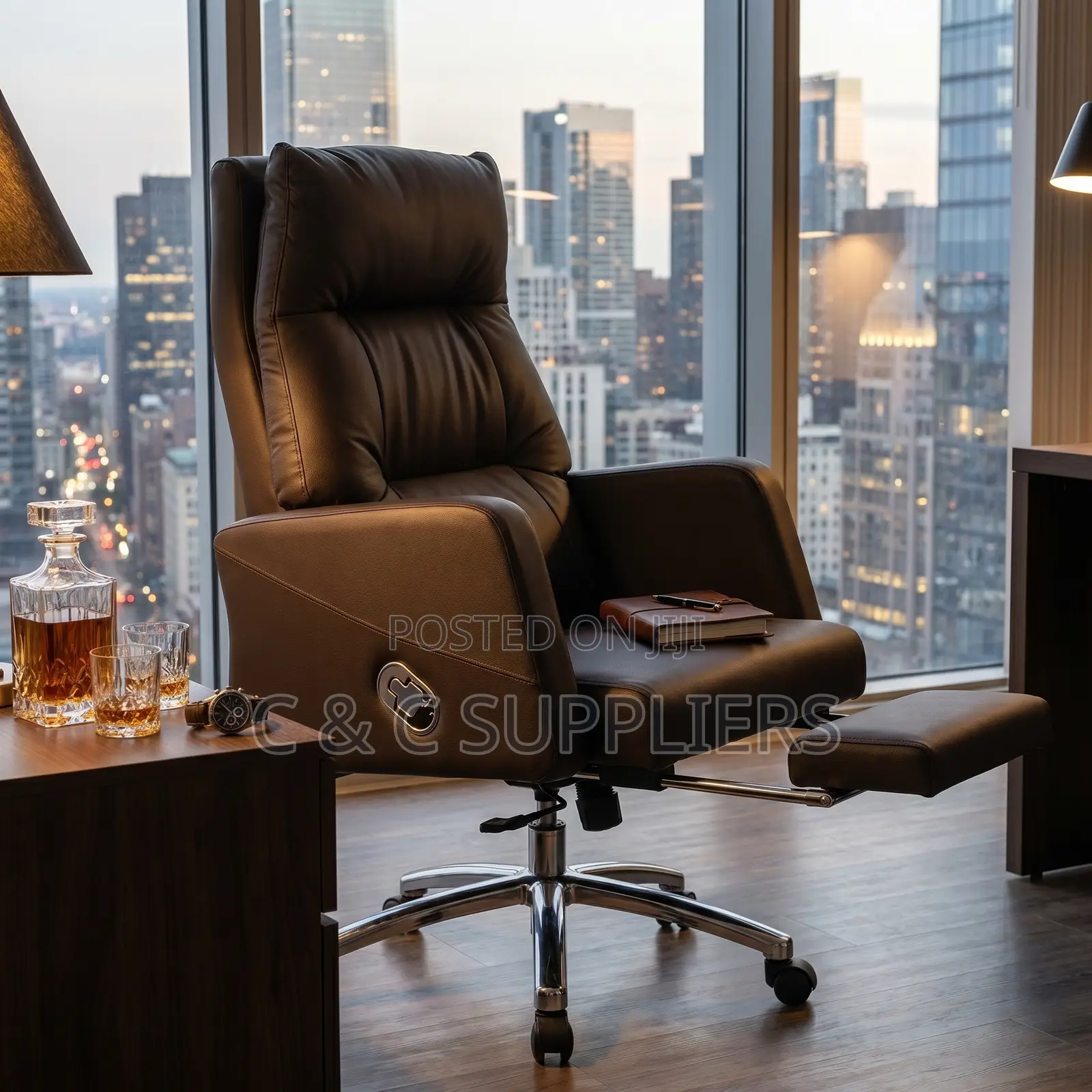 Manager's PU Leather Task Chair.