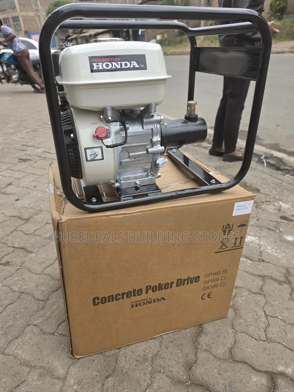 Honda Concrete Poker Drive With 5.5hp