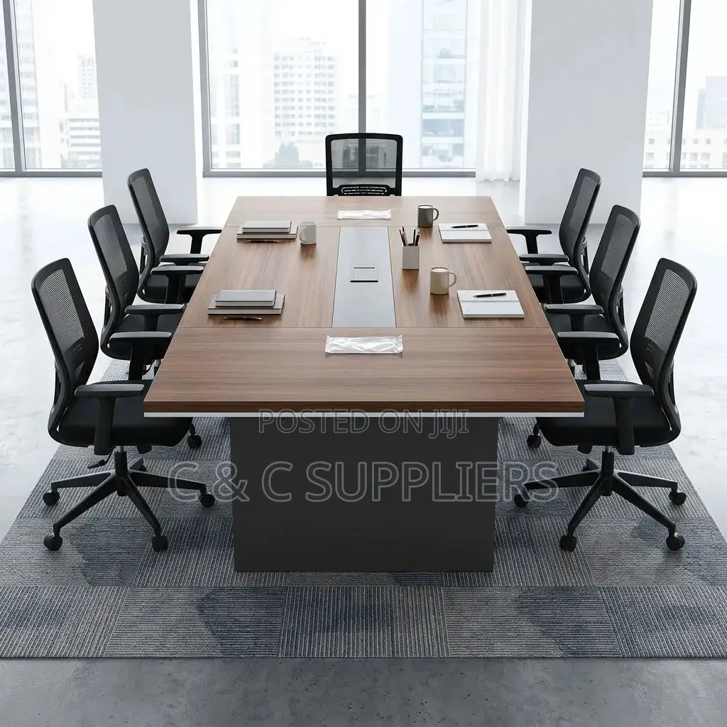 Brown Imported Conference Table-200cm