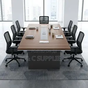 Brown Imported Conference Table-200cm
