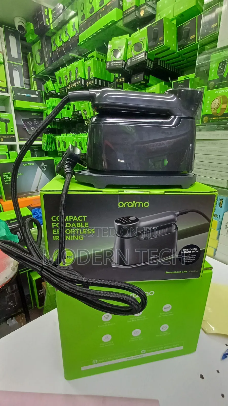 Oraimo 2 in 1 Steamcore Lite Steam and Iron